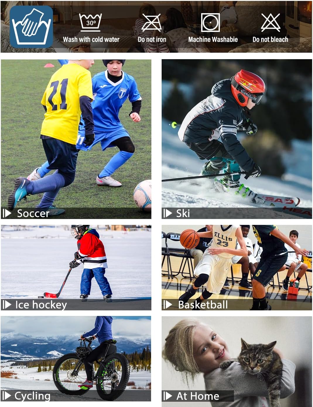 Thermal Set for Skiing Kids