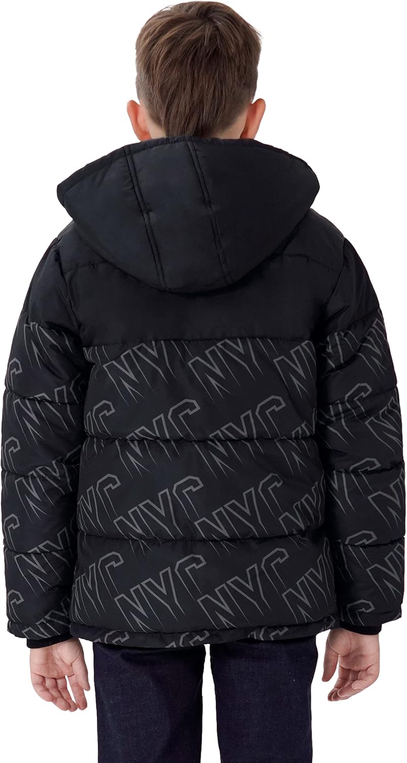 Warm and Cozy Boys Winter Jacket with Hood