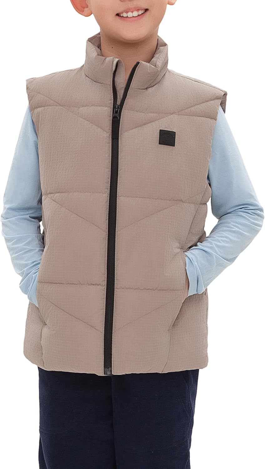 RokkaRolla Boys Durable Waterproof Puffer Vest