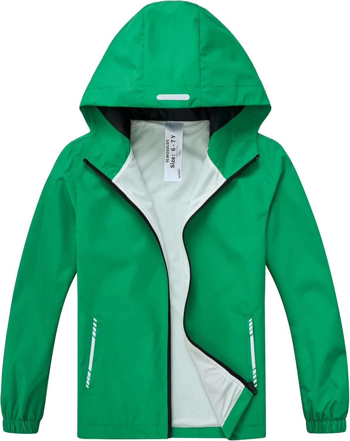 Rainy Day Winner Waterproof Kids Jacket Soft Liner Comfort for Boys Girls