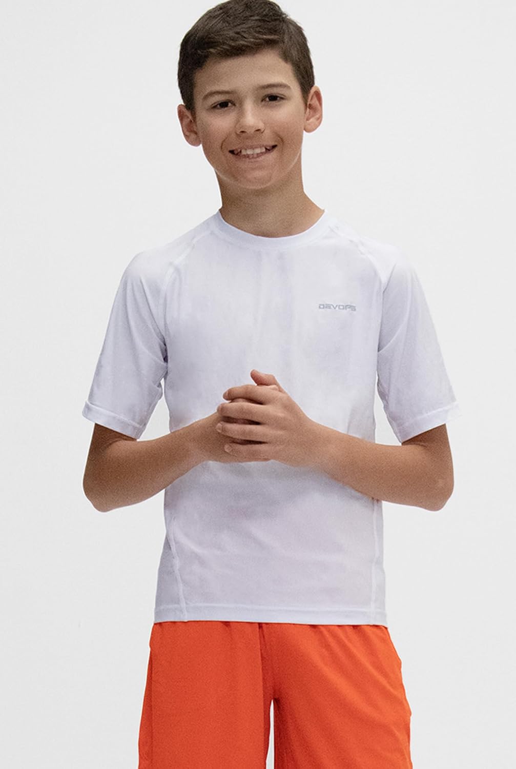 DEVOPS Boys 2 or 3 Pack Compression Long Sleeve Shirts