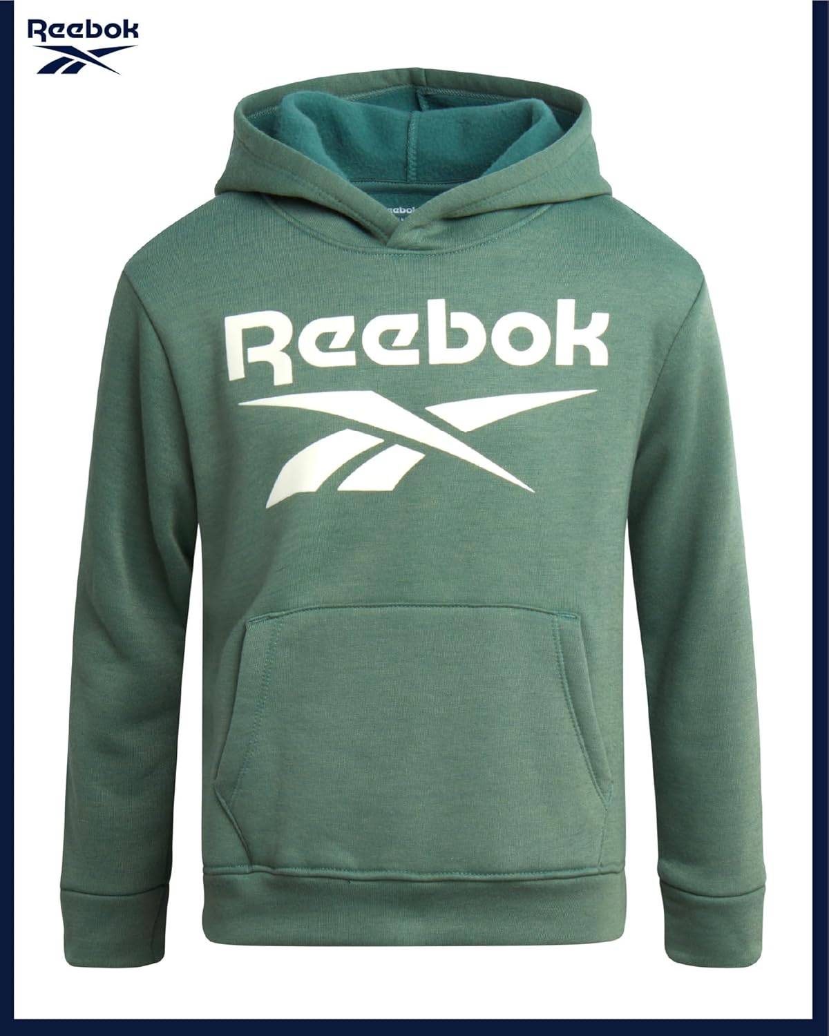 Reebok Boys Pullover Hoodie Jogger Set Stylish and Functional for Outdoor and Active Life