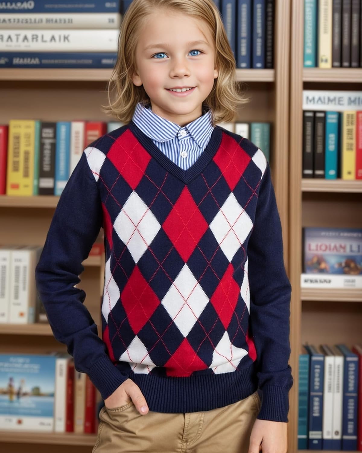BOBYOYOS Boys 100 Cotton Sweater