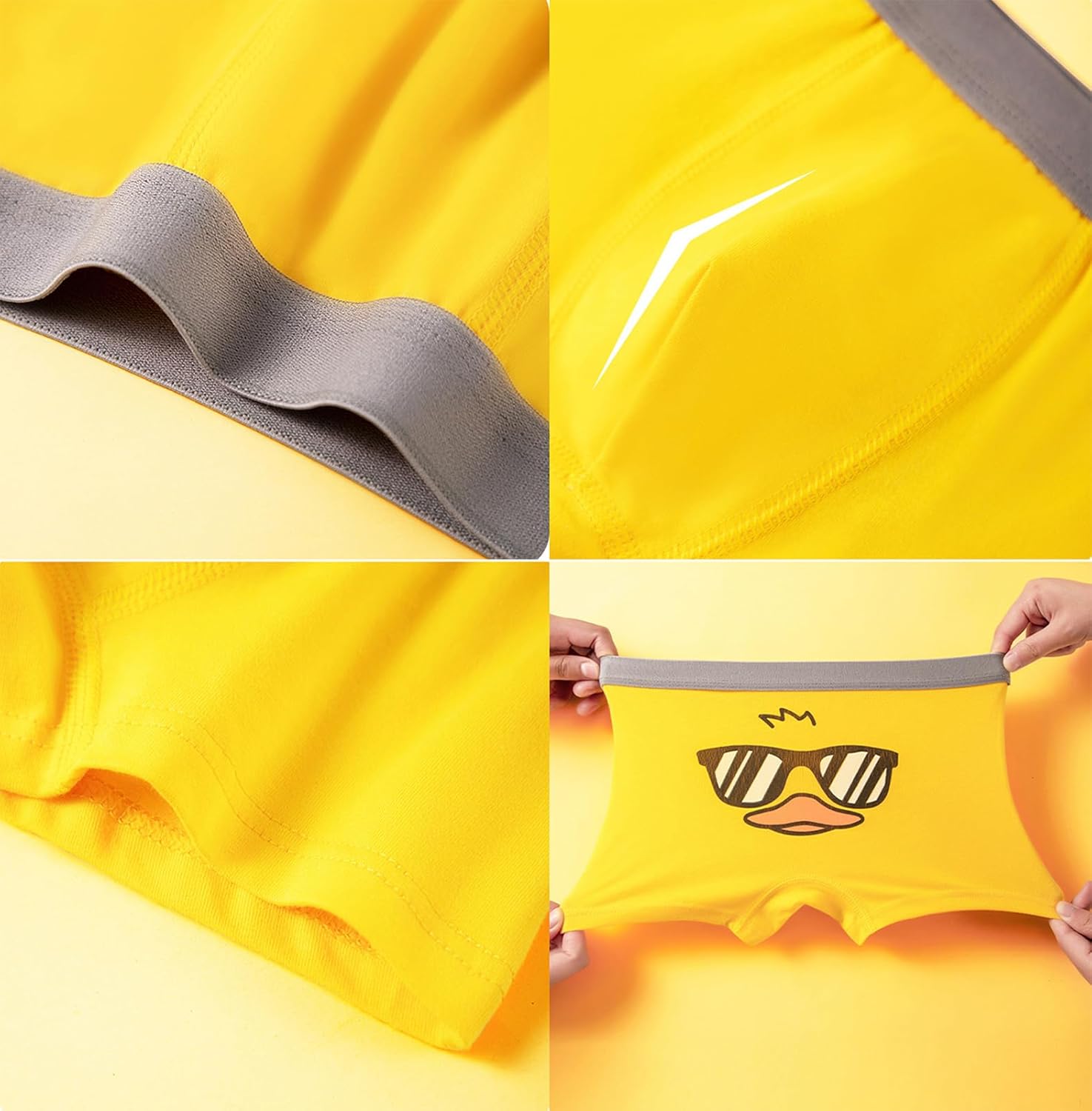 CHUNG Soft Cotton boxer briefs for boys aged 2-11years Dinosaur theme PEasy to wear Treasured