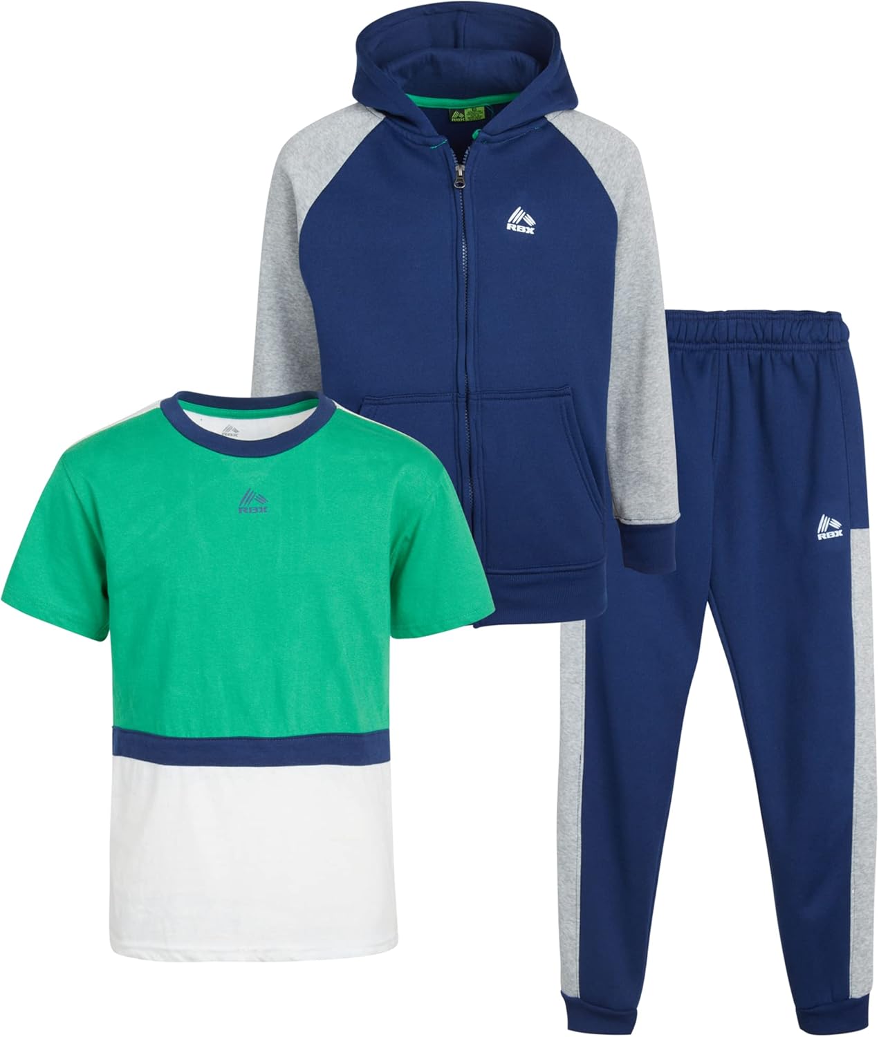 RBX Boys Active Sweatsuit Set 3 Piece 1