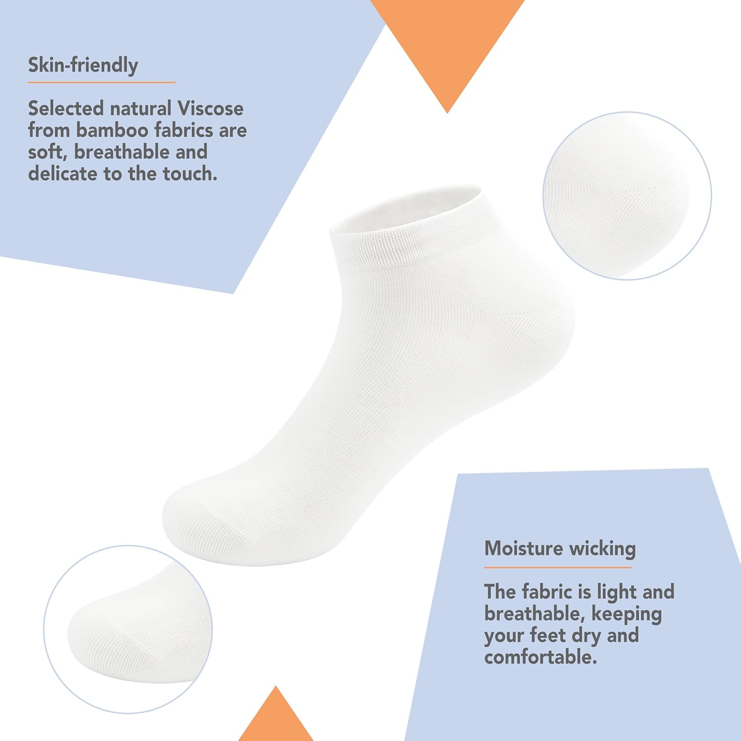 Visco Bamboo School Socks