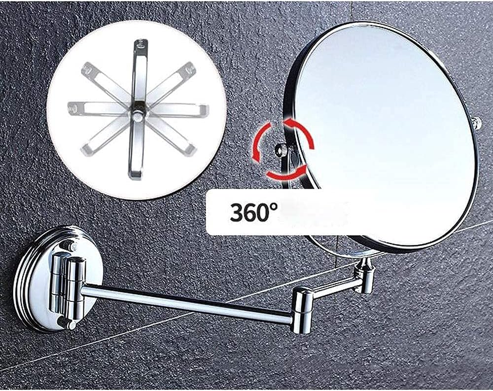 Luxury Gold and Silver Vanity Mirror