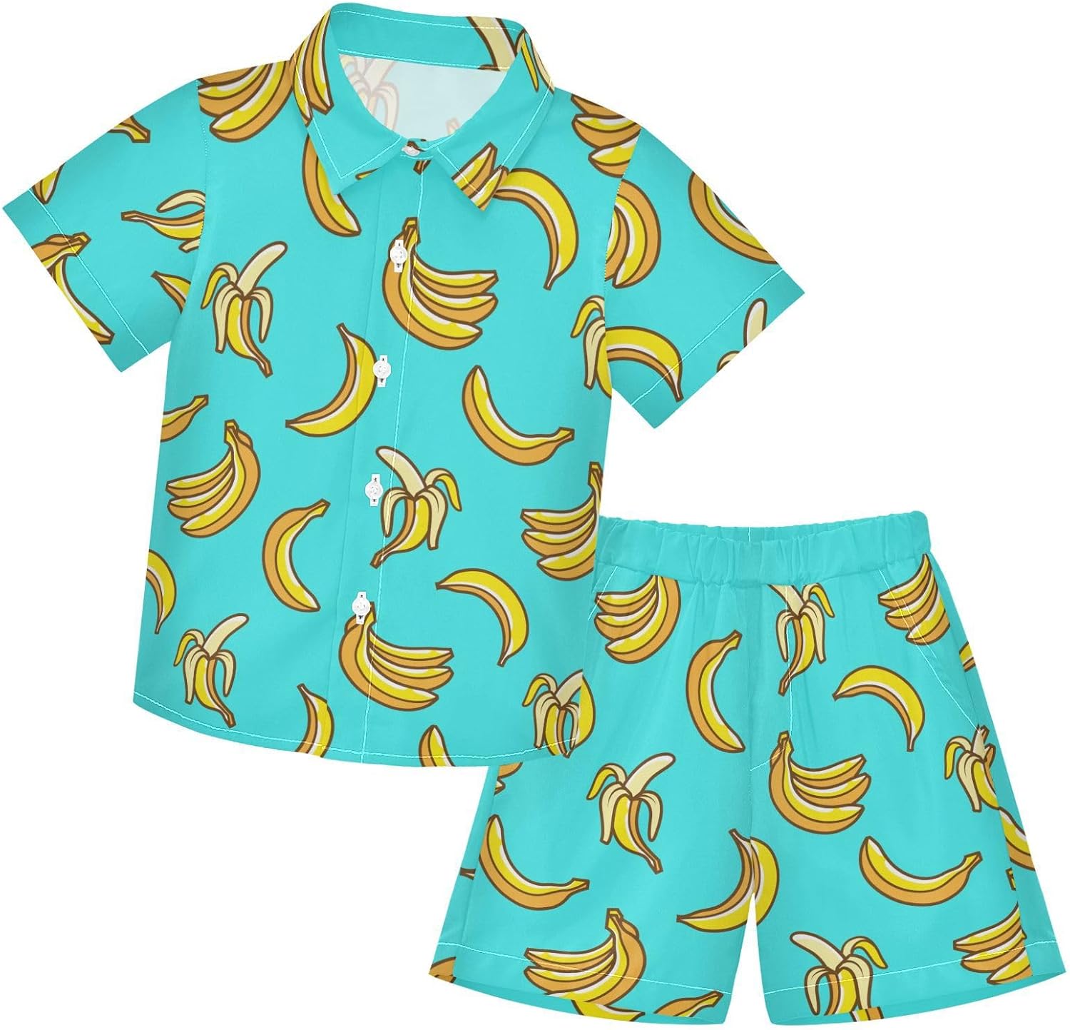 Hawaiian Summer t-shirt Set for Boys
