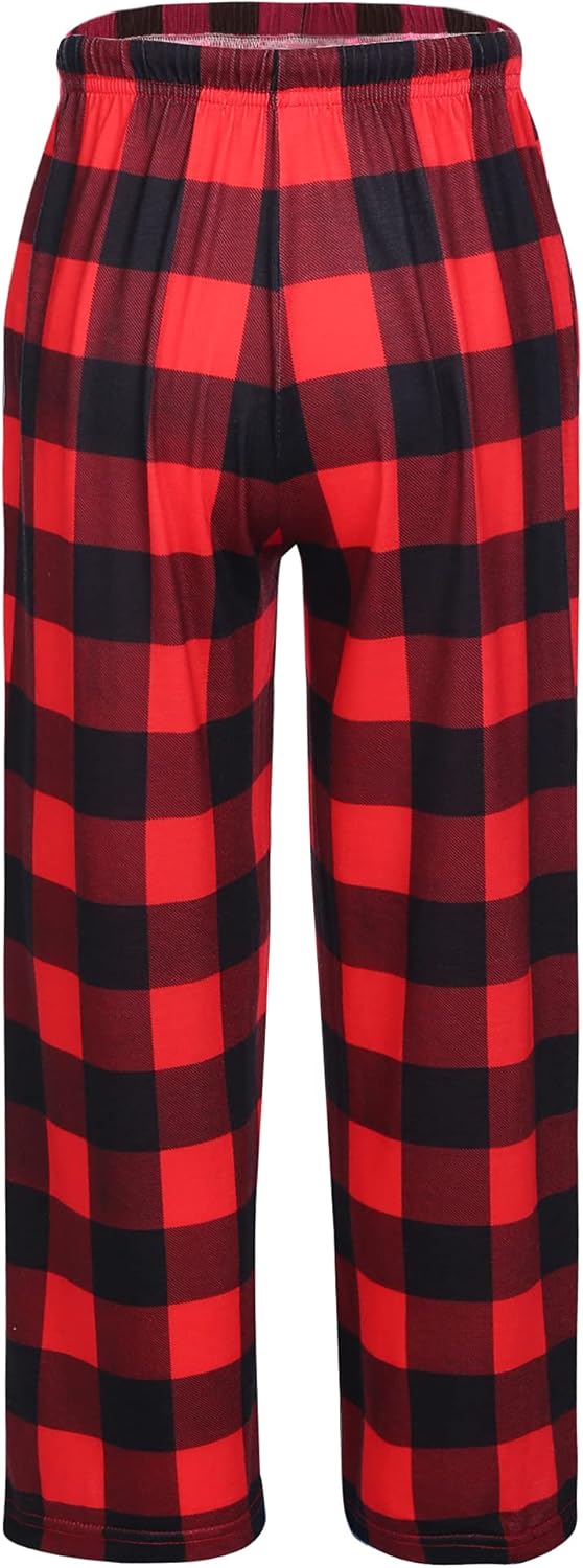Ekouaer Boys Pajama Pants - softly Comfortable 2 Pockets Fun Designages 4-14