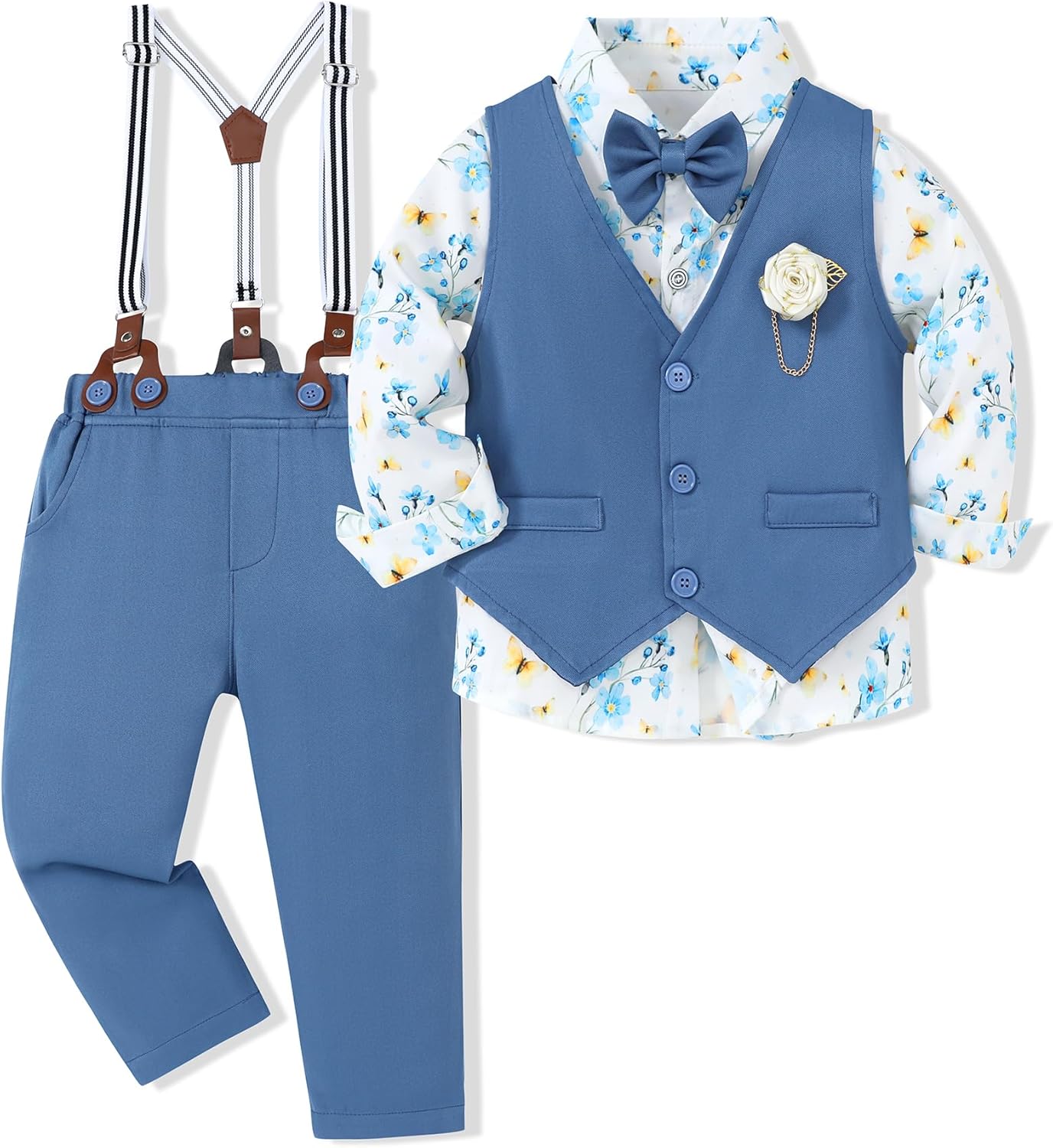 WESIDOM toddler boy suit set