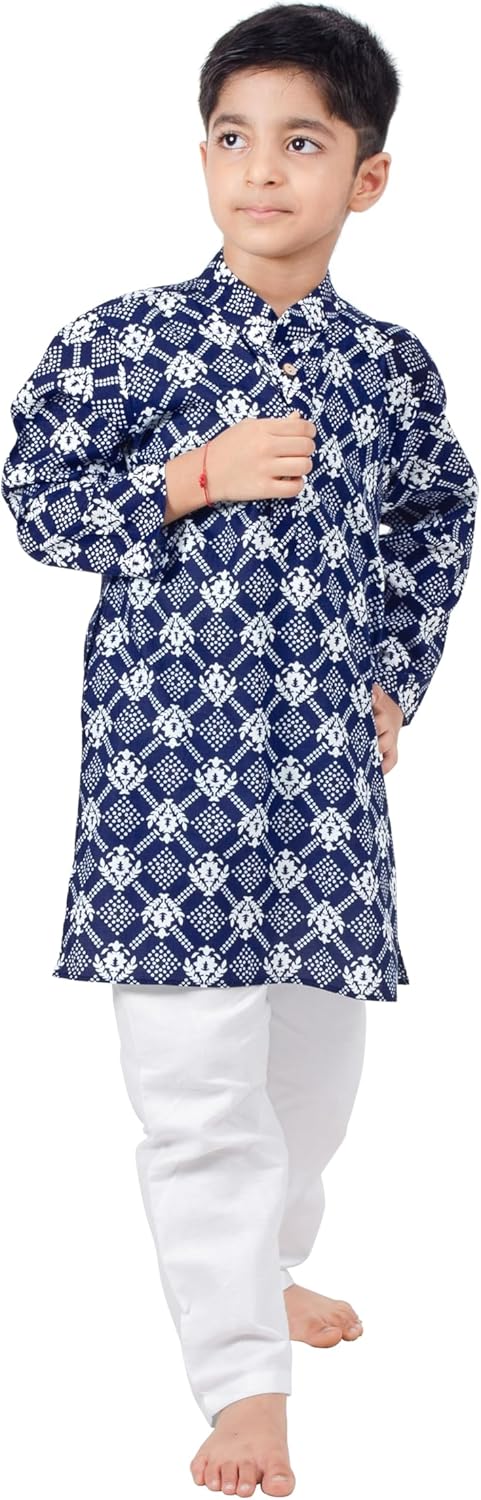 Chandrakala Kids Kurta Set for Boys - Ethnic Wear