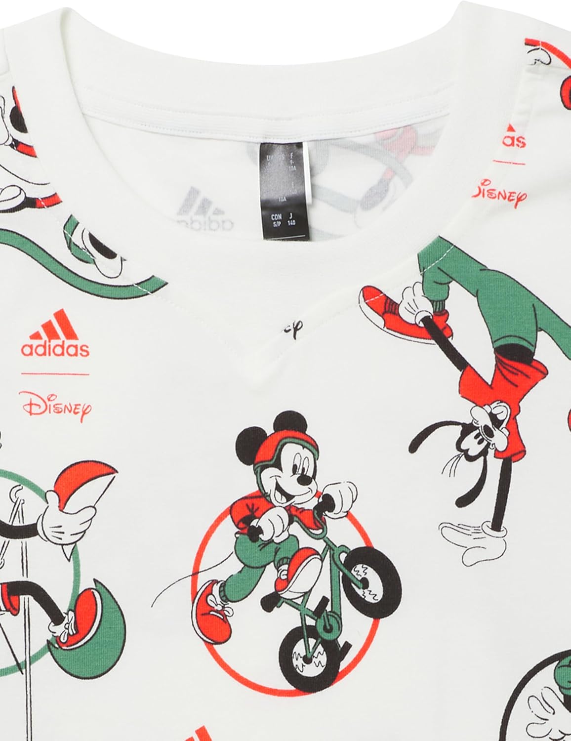 Adidas Boys Disney Mickey Mouse T-Shirts Fun and Fashionable Runway tees