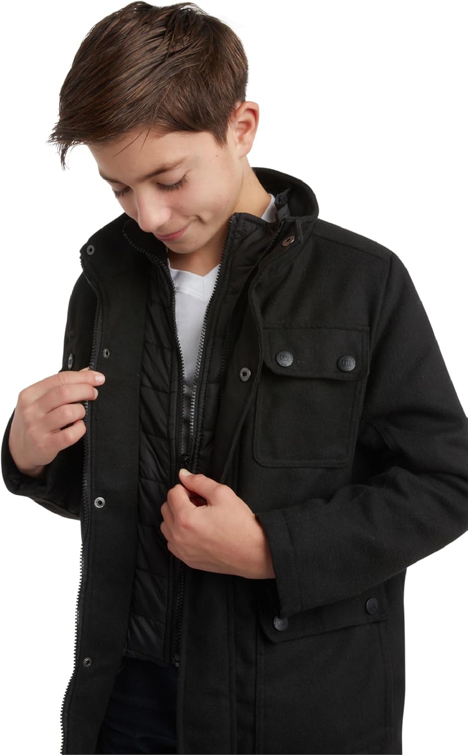 Warm Stylish Boys Wool Dress Coat circulating Your Fashionable Winter Look