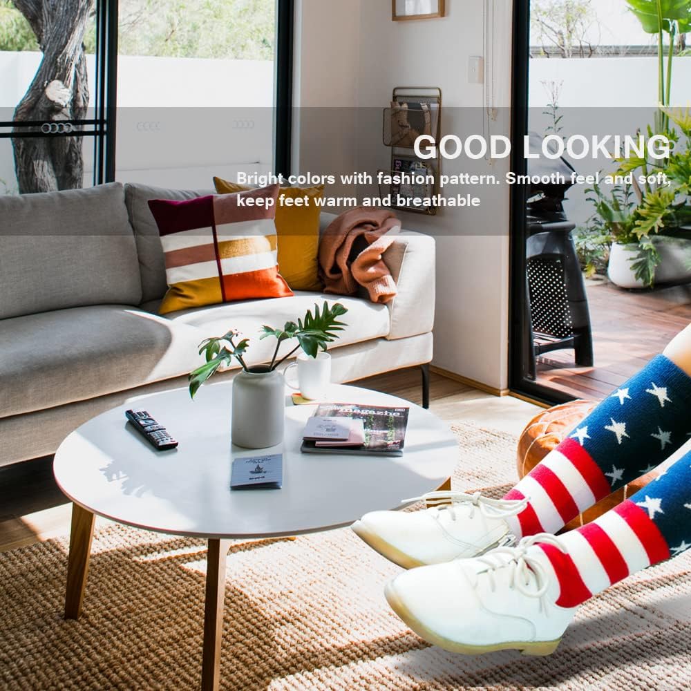 Perfect for Kids USA Flag Socks