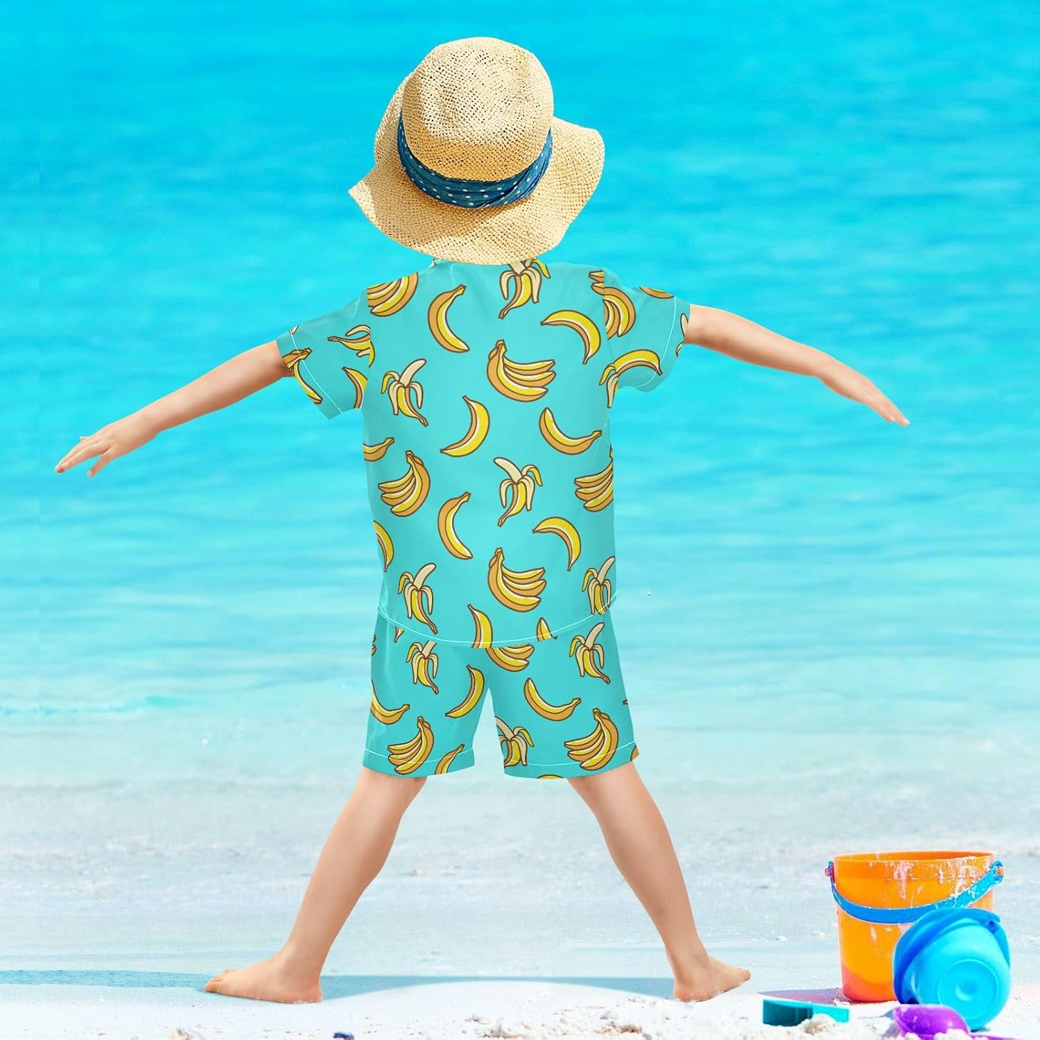 Hawaiian Summer t-shirt Set for Boys