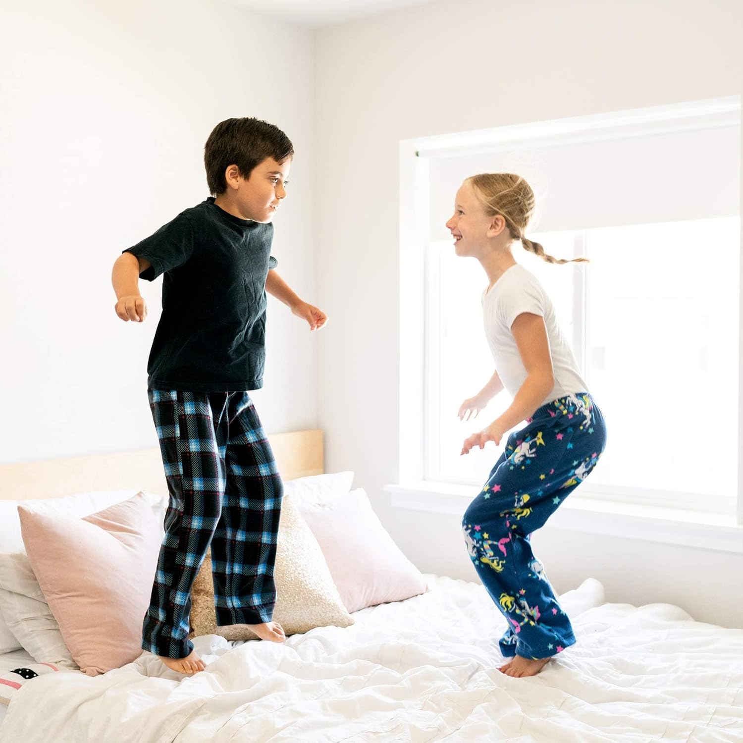 Mad Dog Boys Pajama Plaid Micro Fleece 3PK