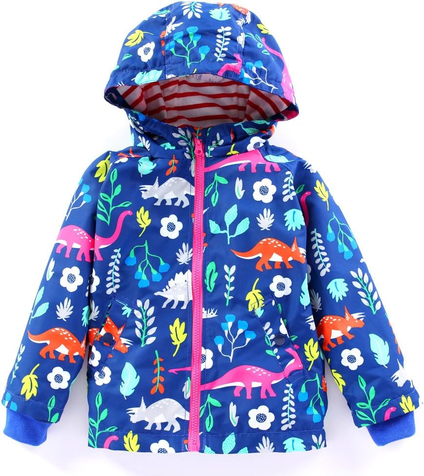 Dinosaur Waterproof Toddler Rain Coats-P