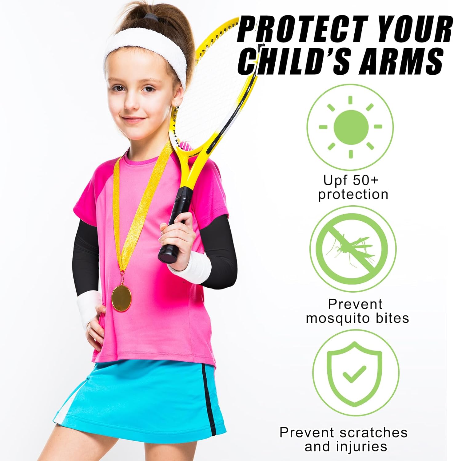 Xuhal 12-Pair Arm Sleeves