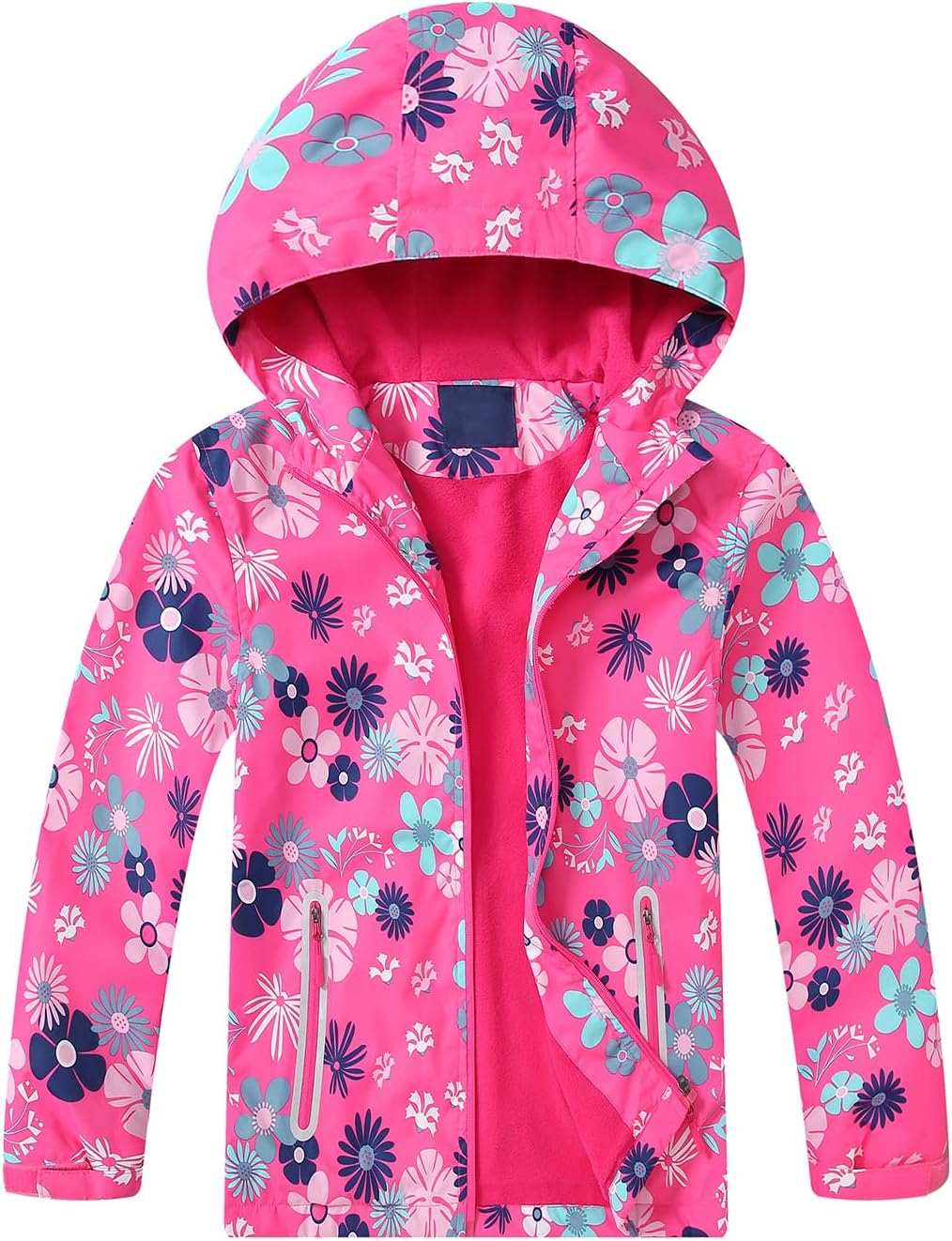 DRY weather Dconfigured rain jacket for kids waterproof windproof and trendy
