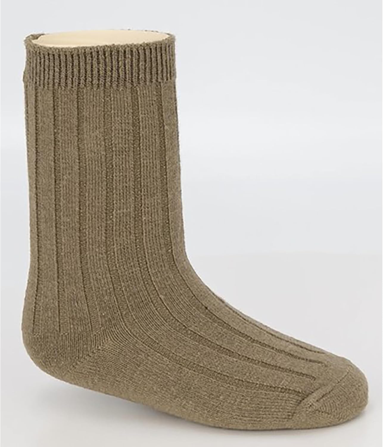 Comfortable Crew Socks for Boys Black Navy Khaki