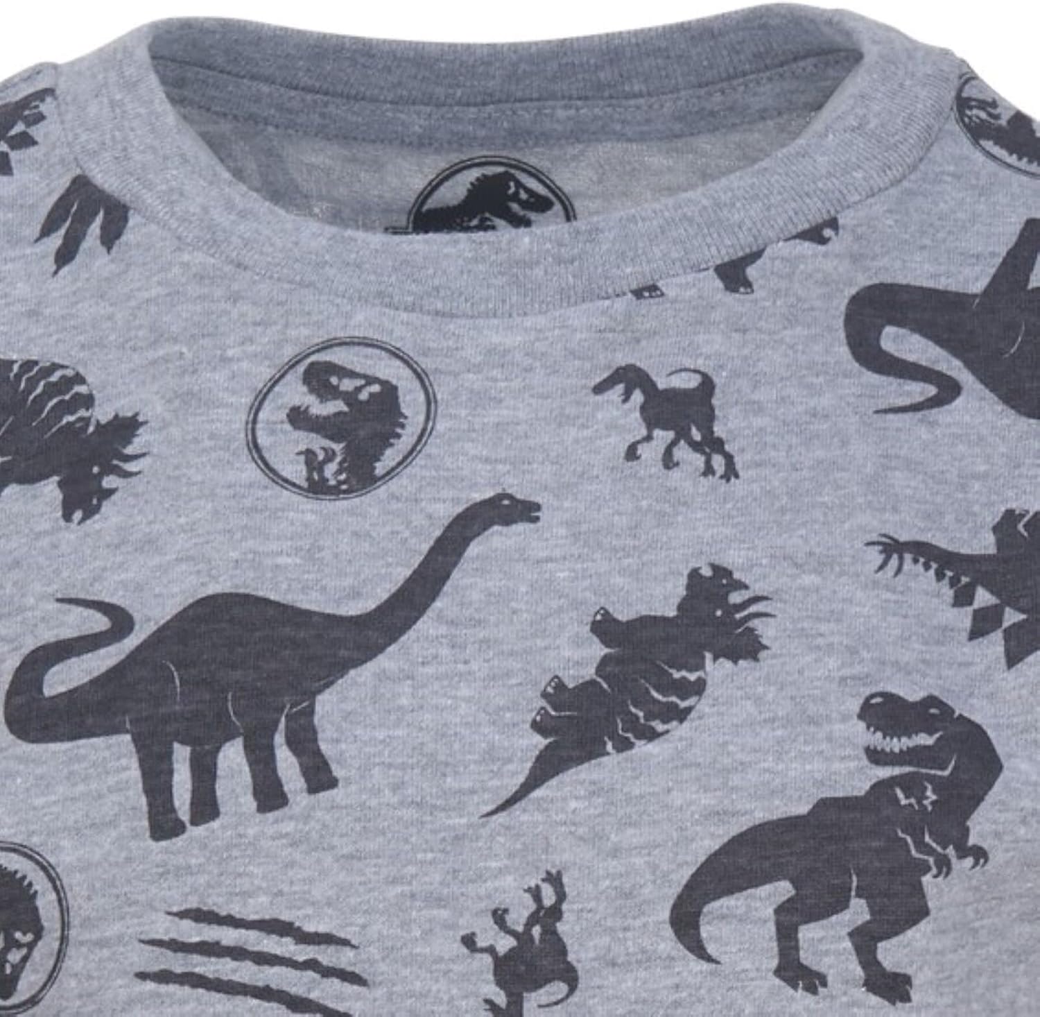 Jurassic Park 3-Piece Toddler to Big Kid Button-Up T-Shirts