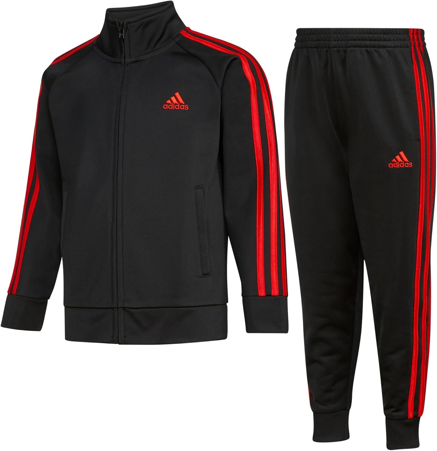 Adidas Boys 2-Piece Track Set Stylish Comfortable