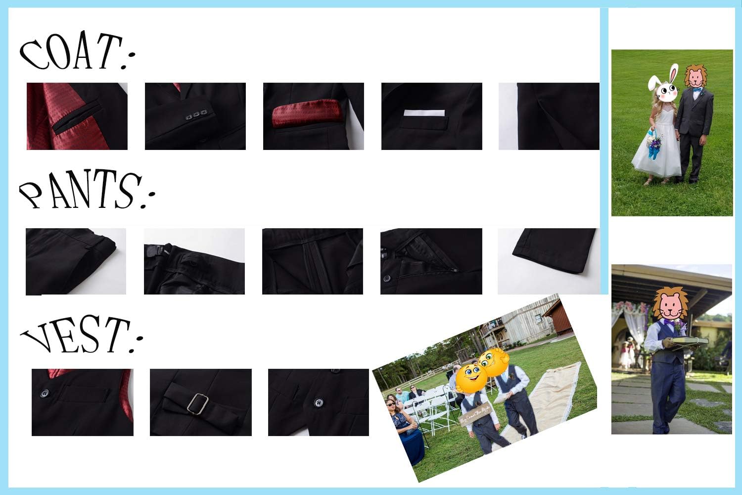 Luxury 5-Piece Suit Set for Boys