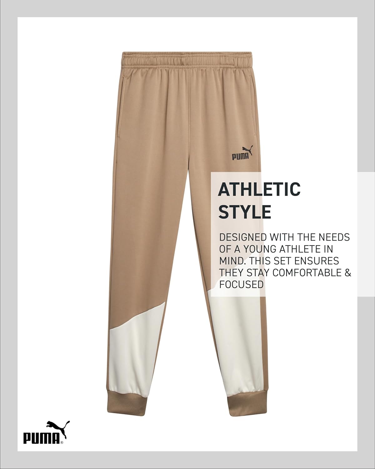 PUMA Boys Graphic Track Set Cozy Perfect and Charming 8-16