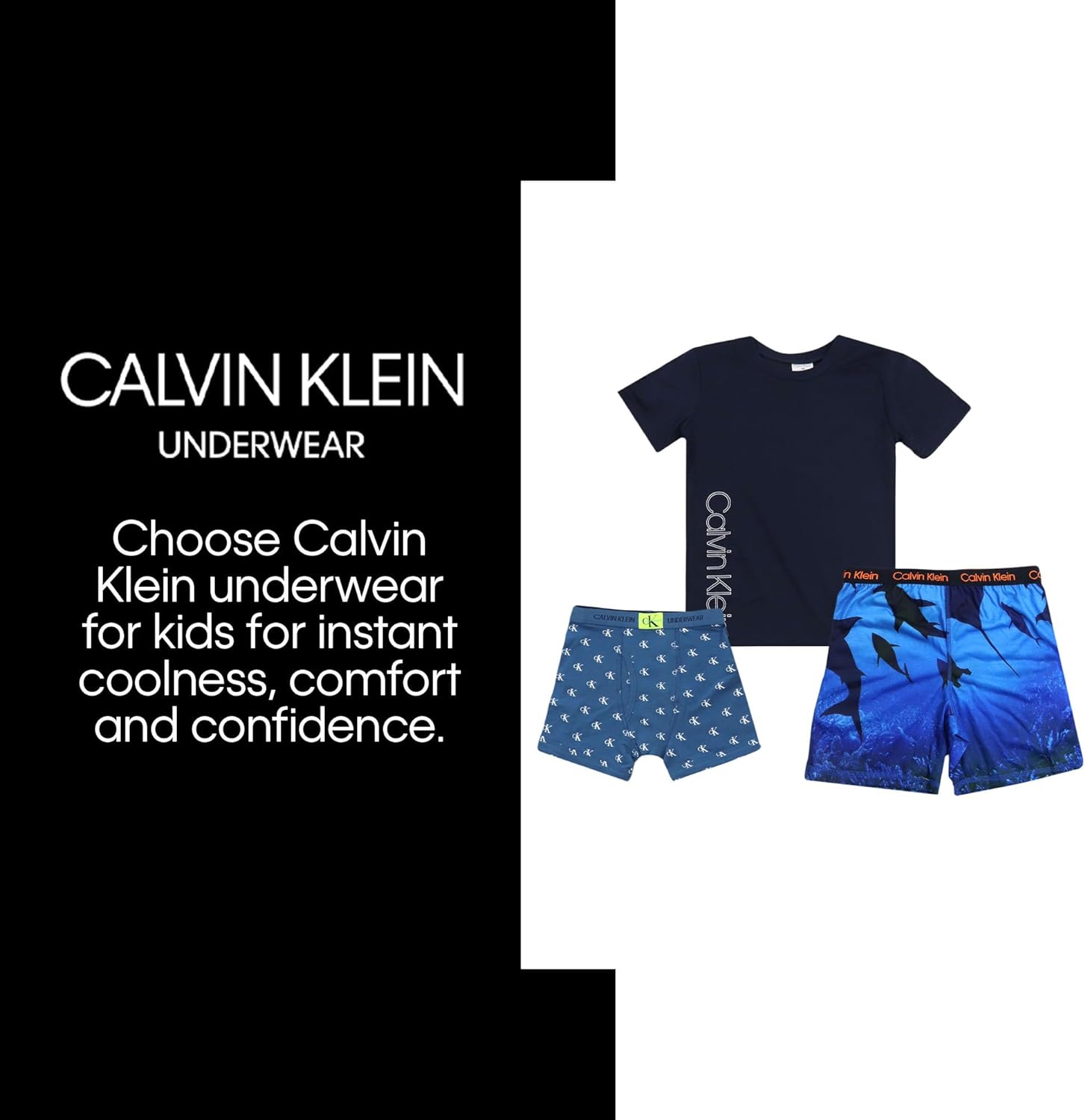 Comfortable Stylish Calvin Klein Boys Pajama Set
