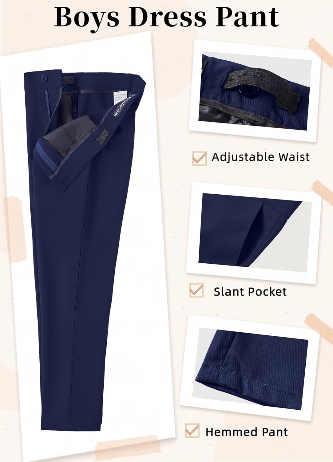 Slim Fit formal tuxedo suit for boys One kon kon
