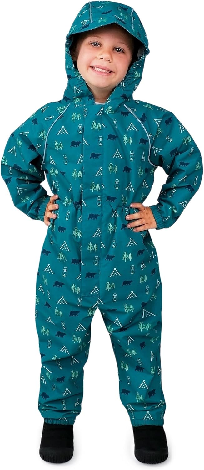 Waterproof Fleece-Lined Snowsuit for Kids