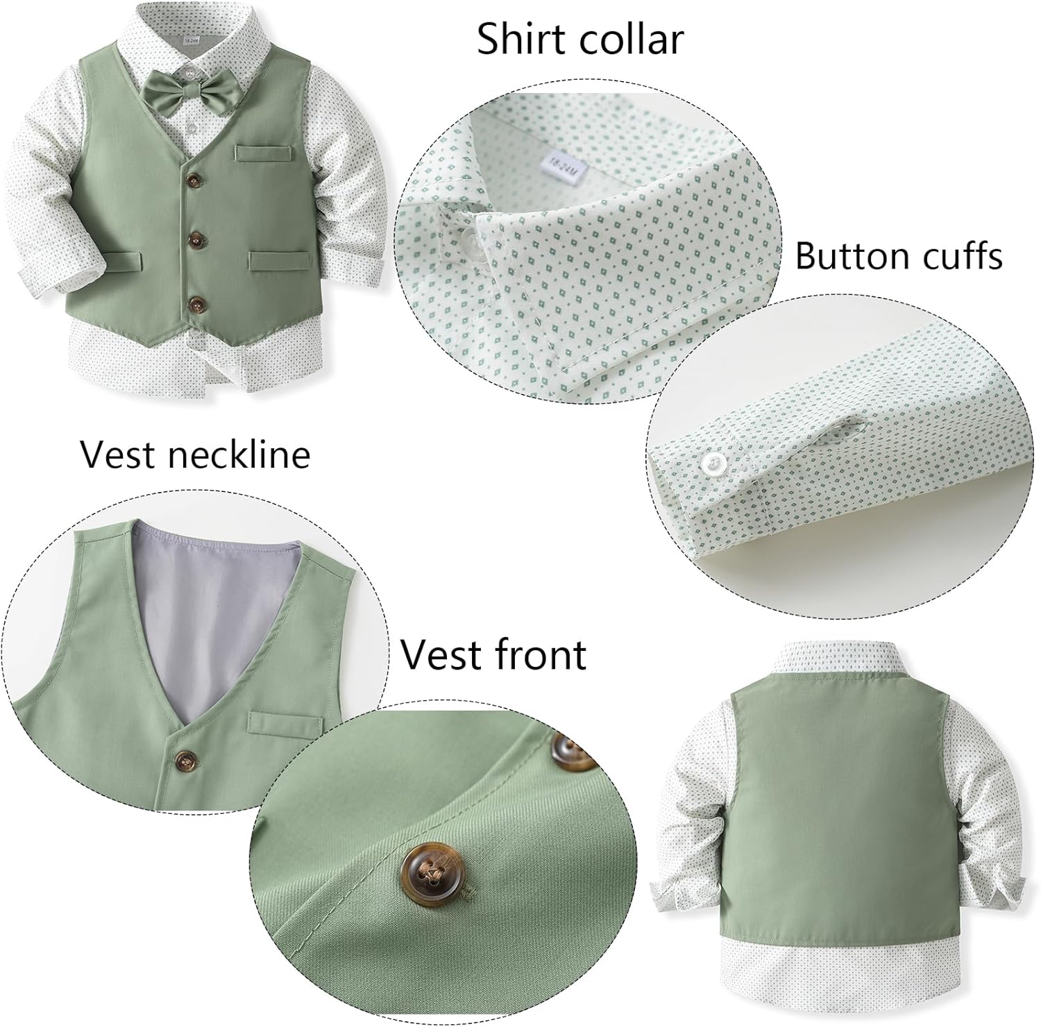 Boys Three-Piece Suits Set