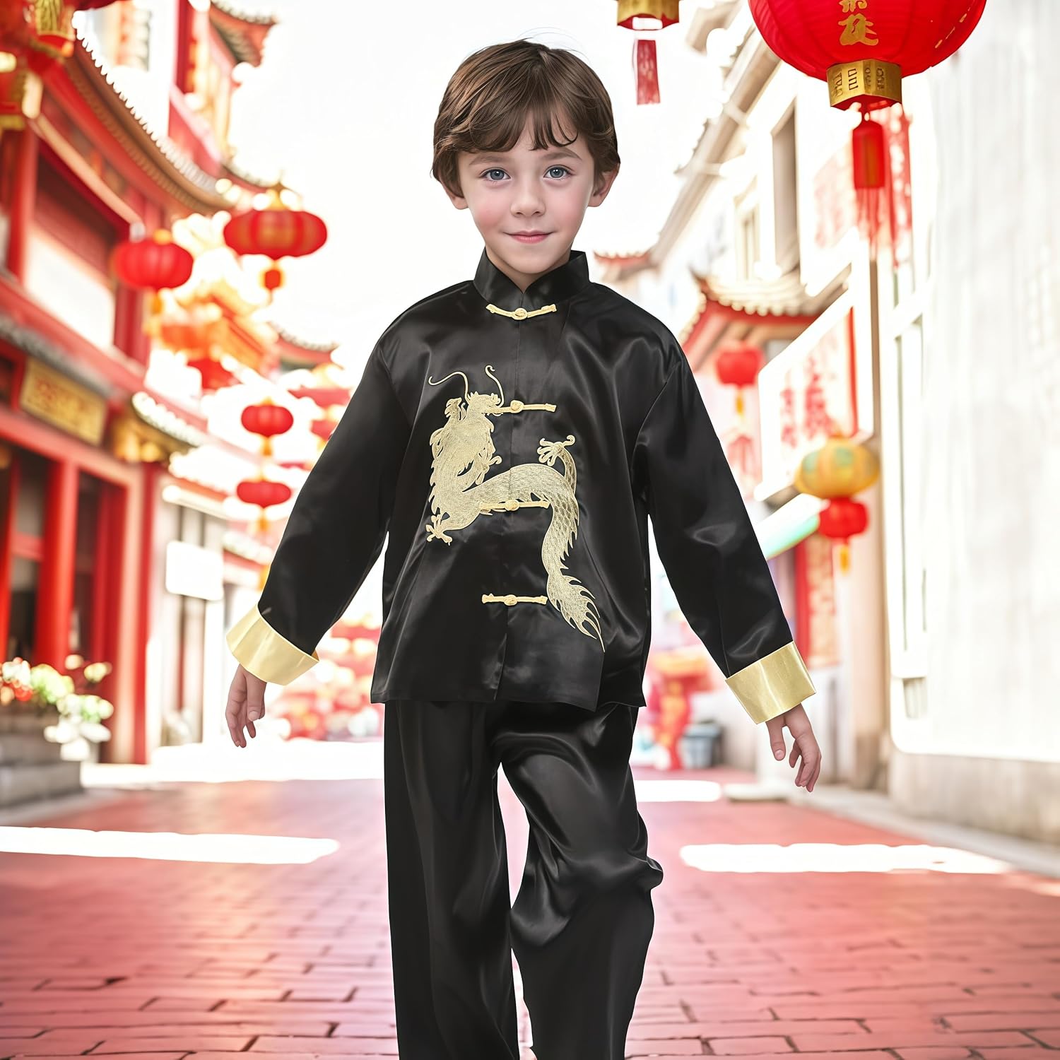 Boys Chinese New Year Dragon Suit