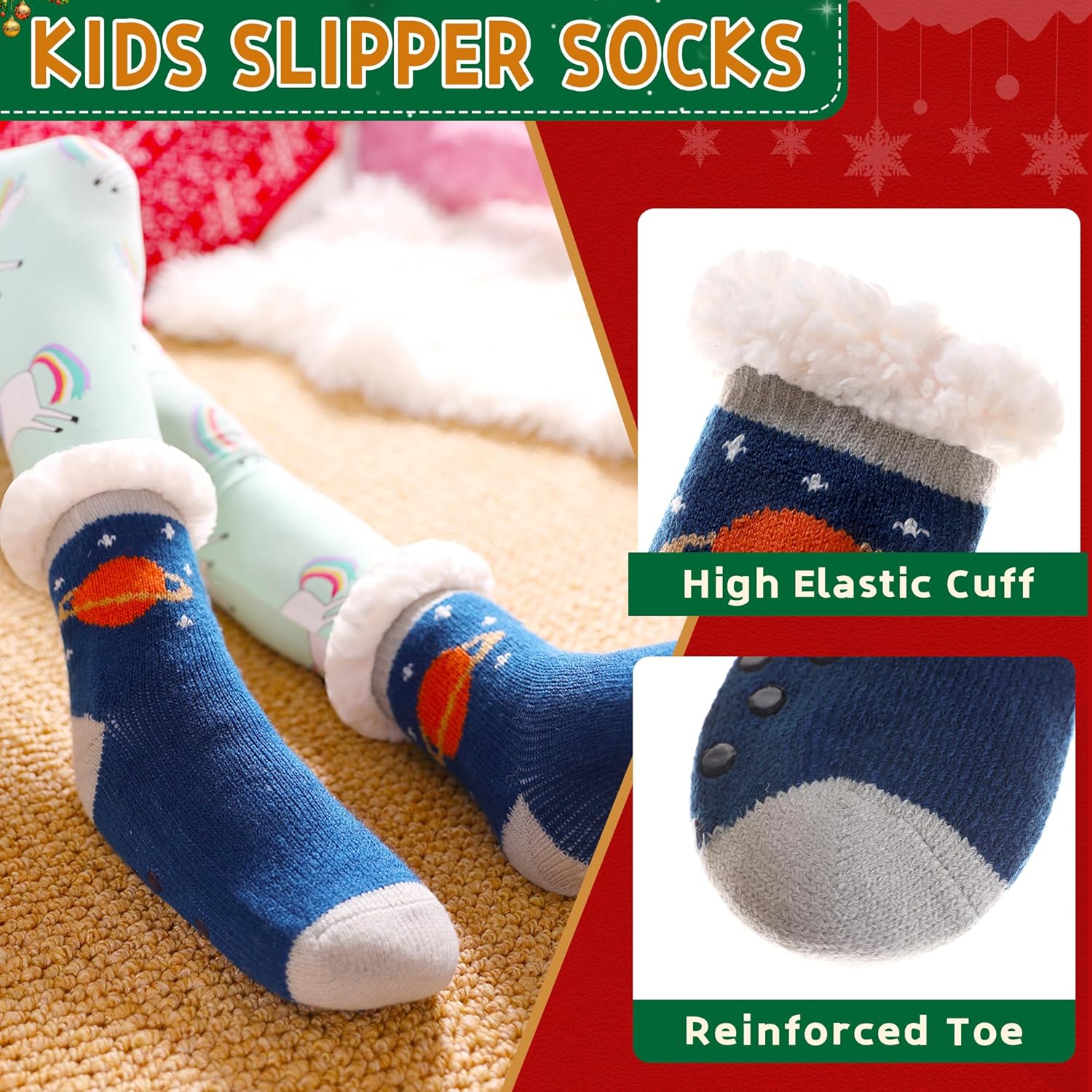 SeeyAN Kids Slipper Socks