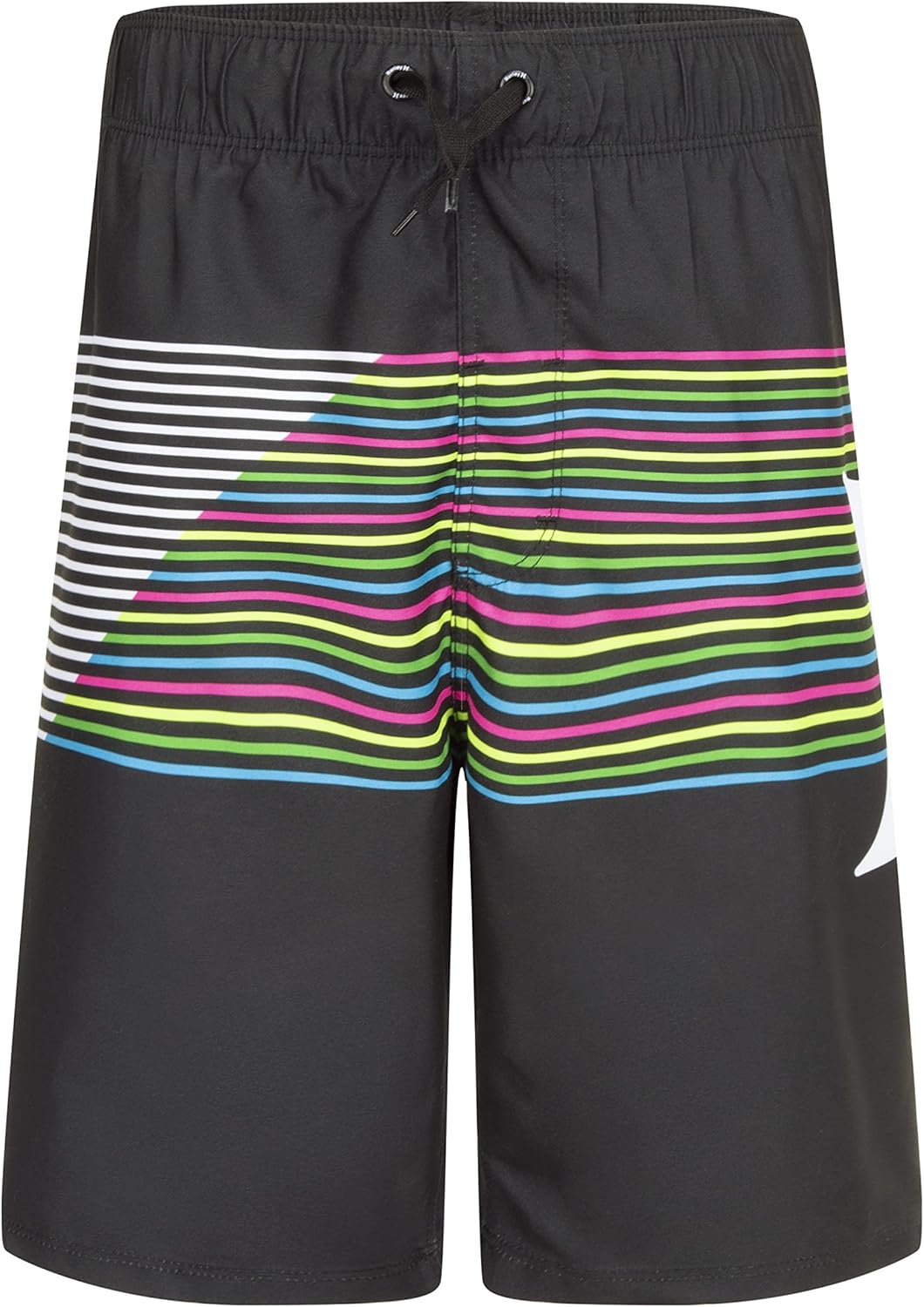 Glowing Fit Performance Swim Trunks for Boys
