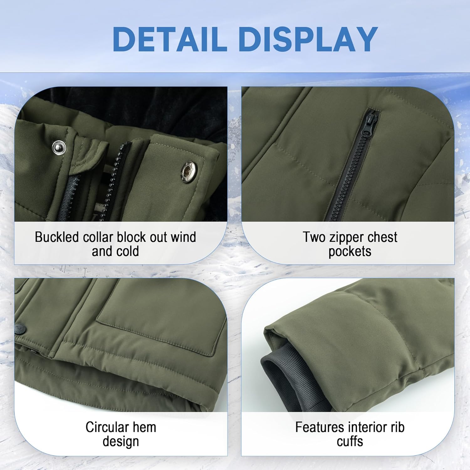 WULFUL Boys Winter Coat