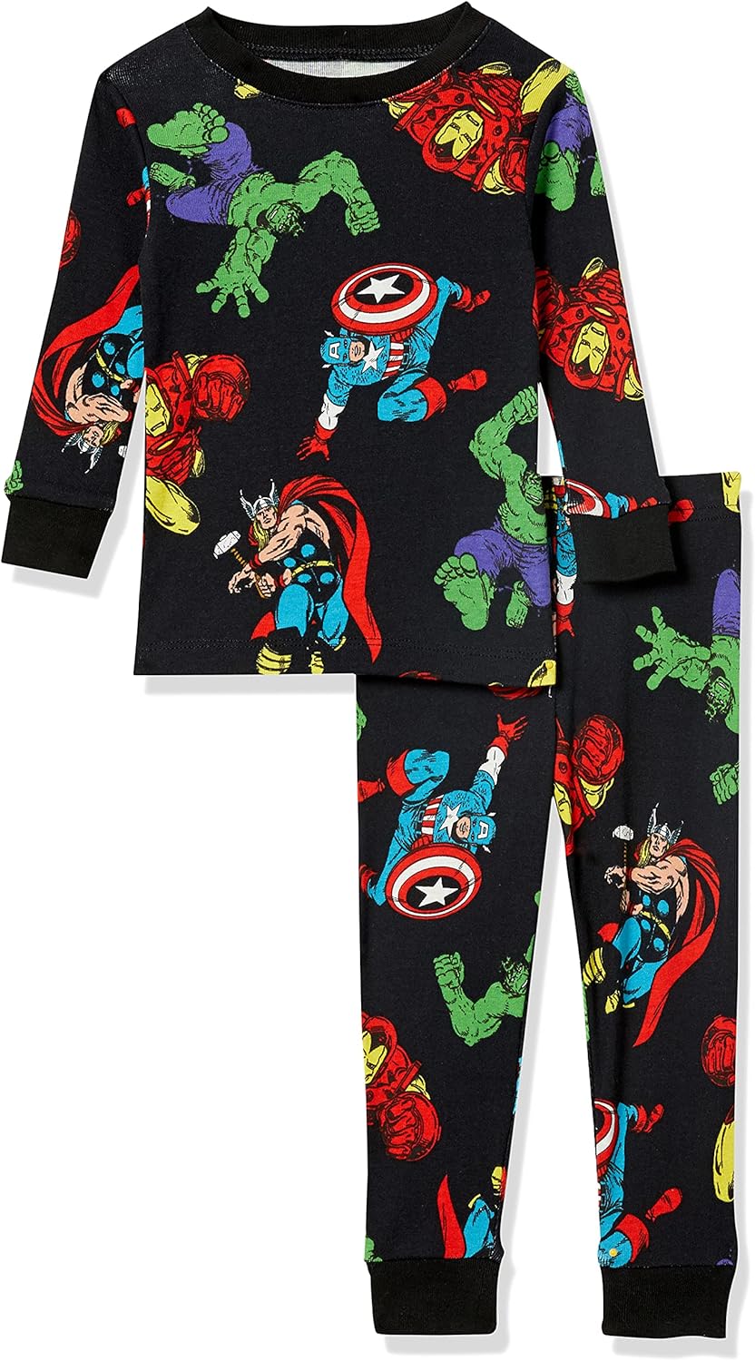 Marvel Kids Sleep Set with Snug Fit for Boys