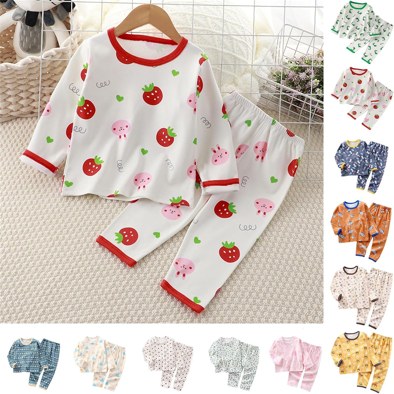 Cartoon Character Pajamas for Kids