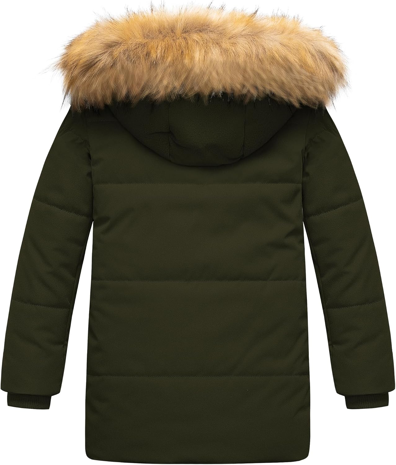 CREATMO US sherpa parka boys winter