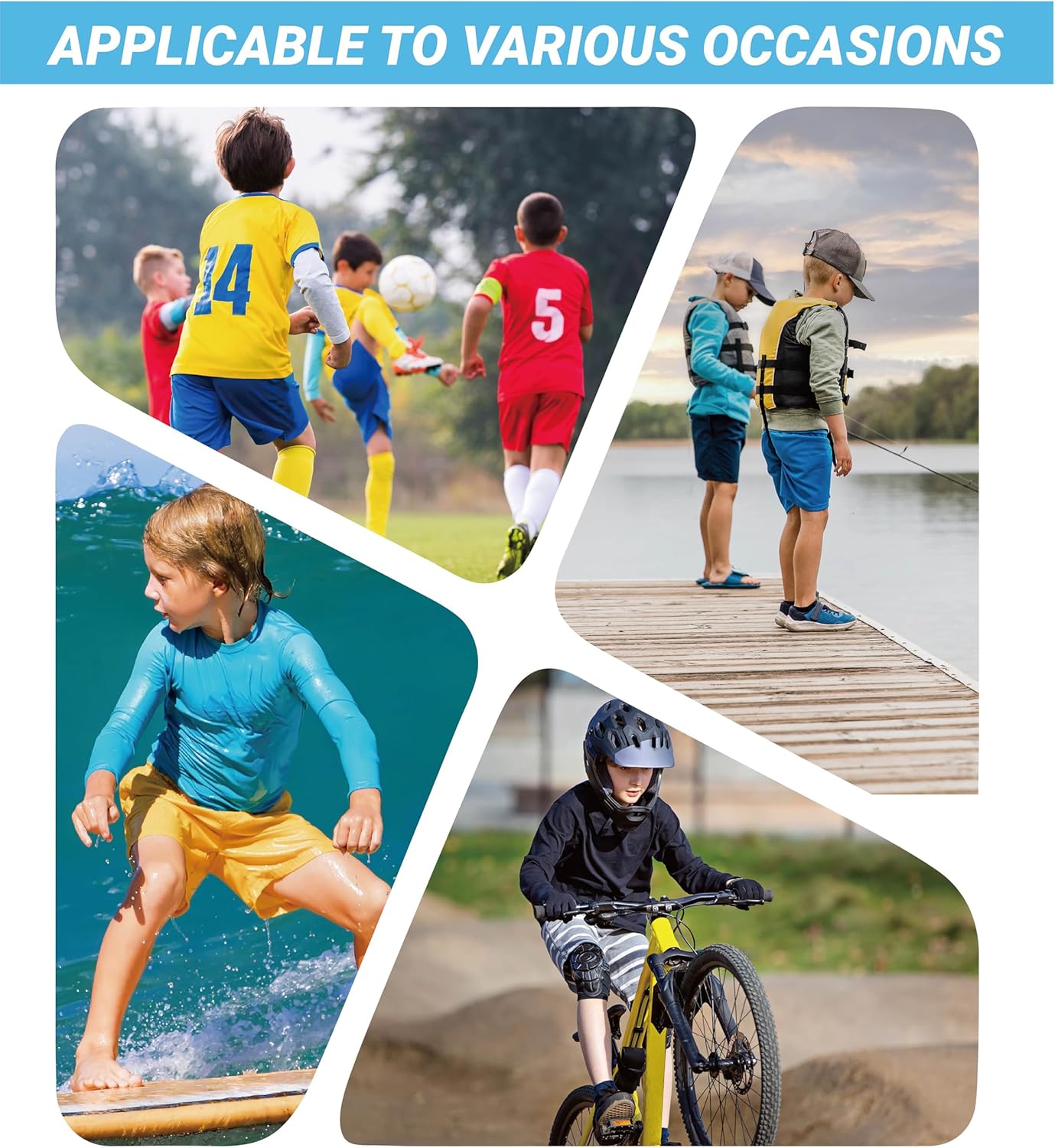 Runceptual - 5T-Youth UPF 50 Rash Guard Boys Girls