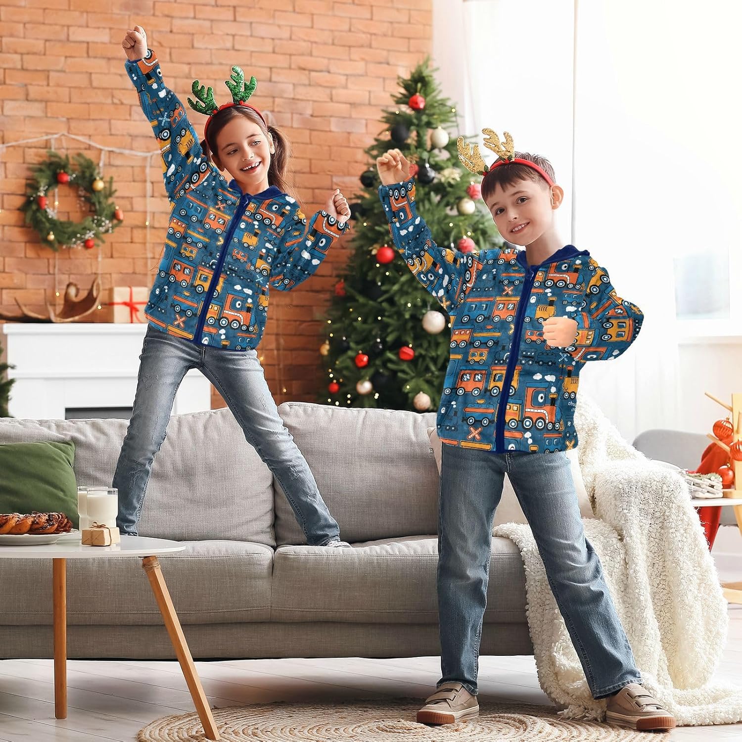 Snug Fit Kids Zip-Up Fleece Jacket