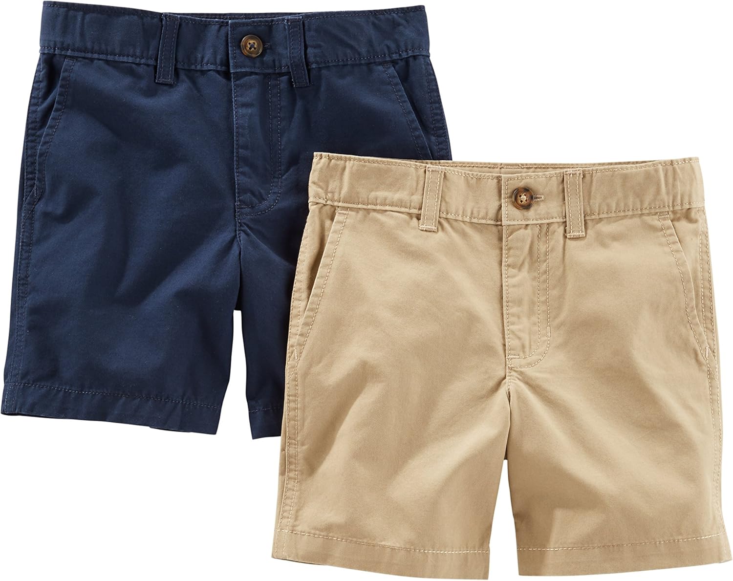Simple Joys by Carters Boys Flat Front Shorts _funny emoji