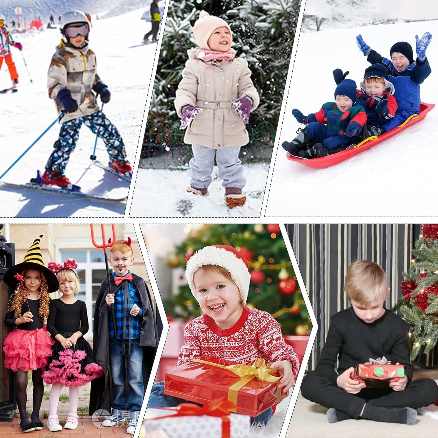 American Trends Thermal Underwear Set for Kids Warm Comfy and Durable Perfect for Winter Activities and Gifts