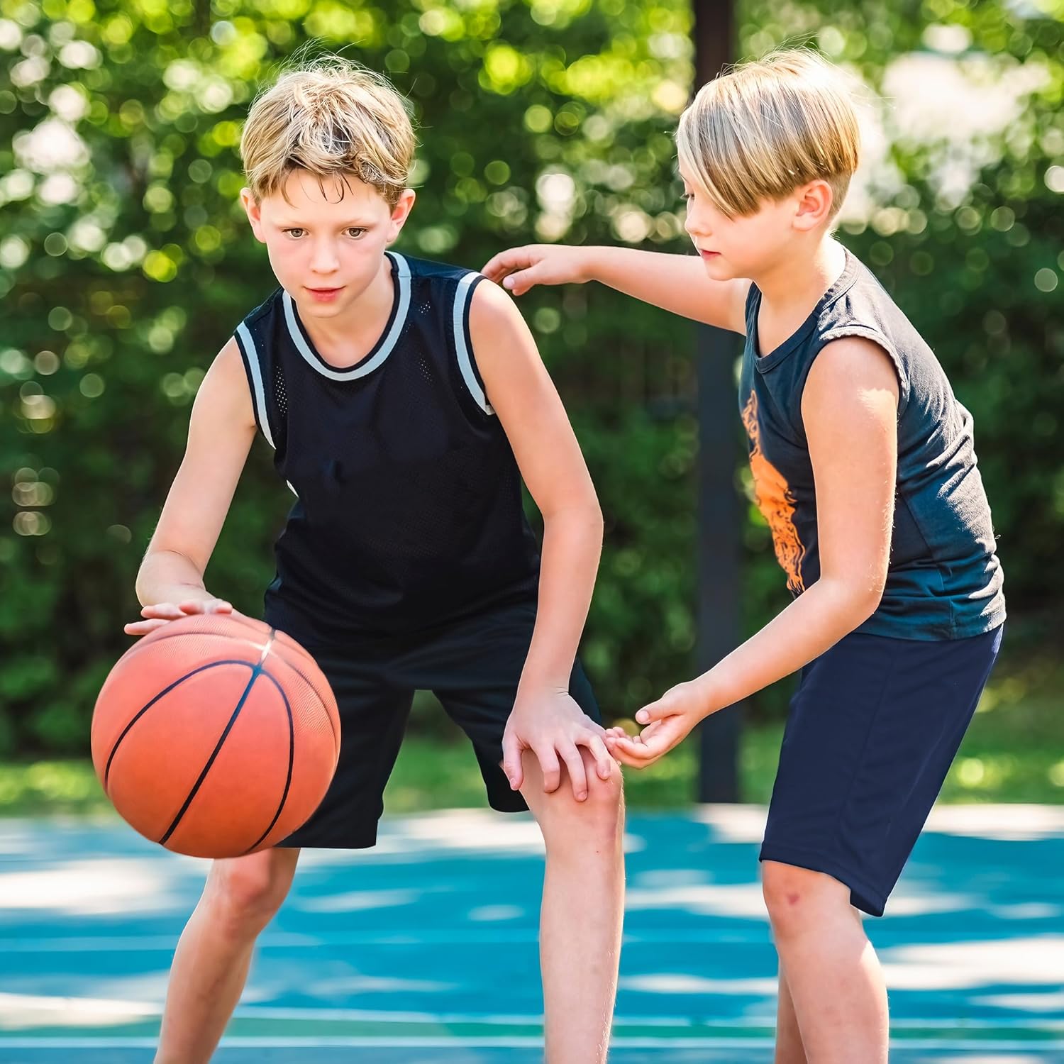 5 Pack Boys Athletic Shorts Quick Dry Active Performance