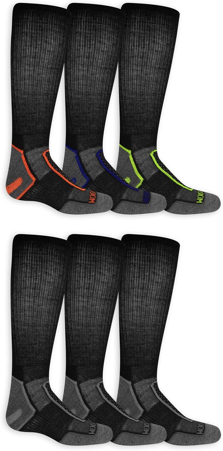 Fruit of the Loom Boys Athletic Socks Crew