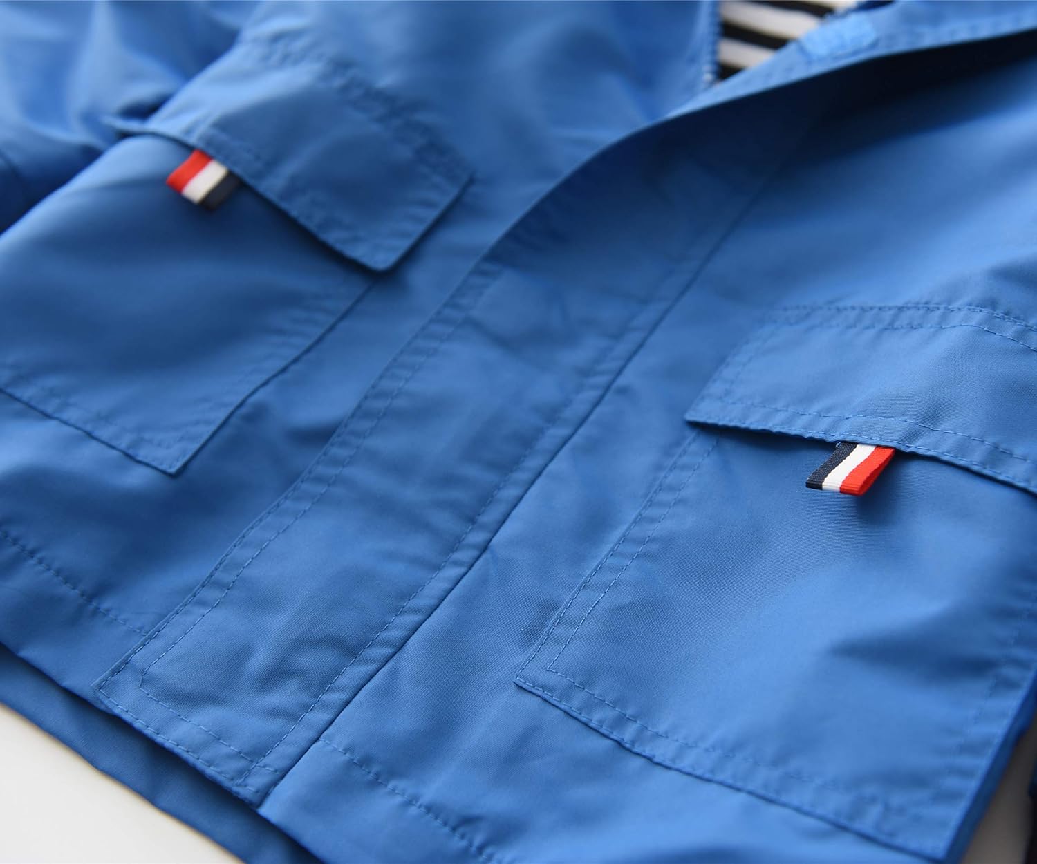 Hiheart Boys Girls Waterproof Hoodie - rain jackets