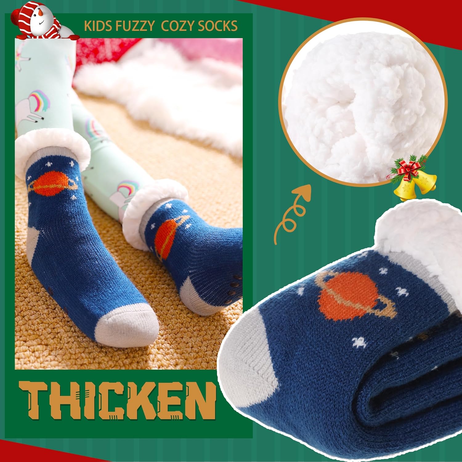 SeeyAN Kids Slipper Socks
