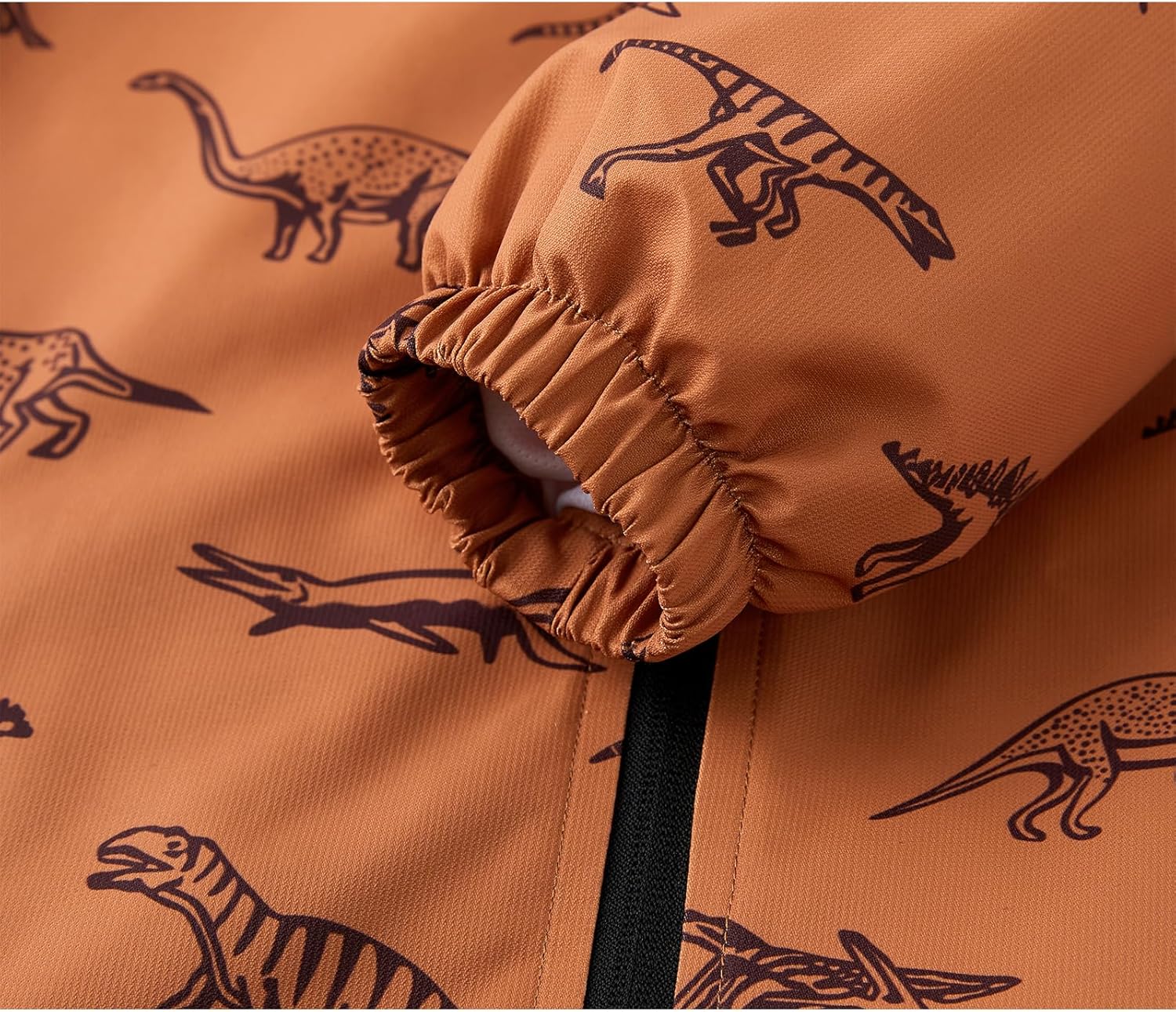 Ovovod Boys Rain Jacket Detachable Hood - Lightweight Windbreaker