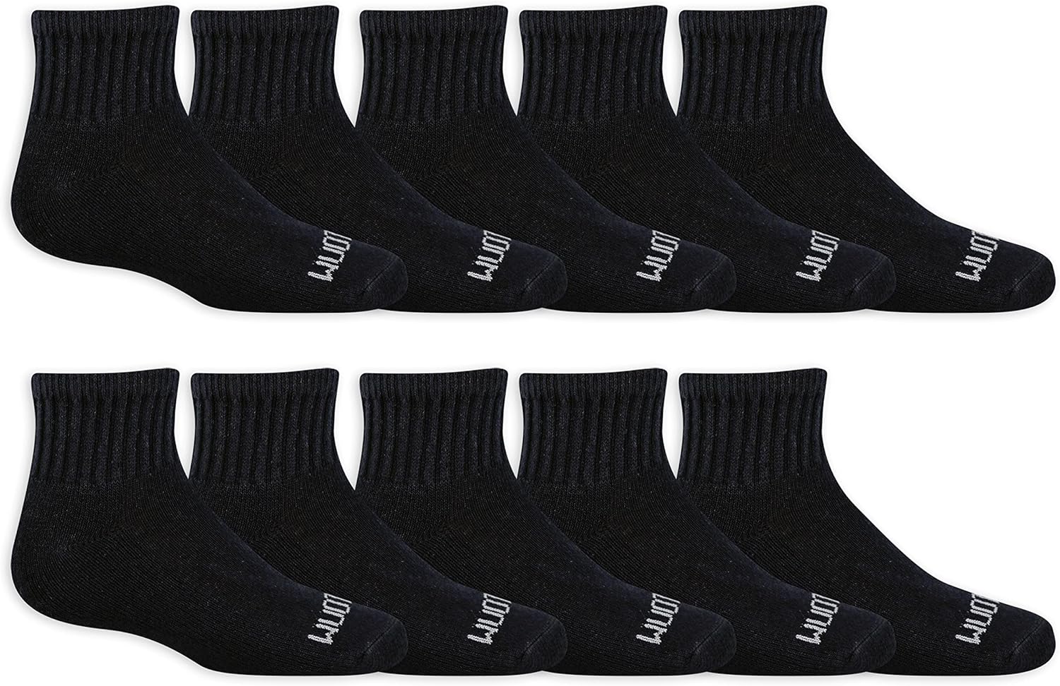 Fruit of the Loom Boys Ankle Socks 10 Pack