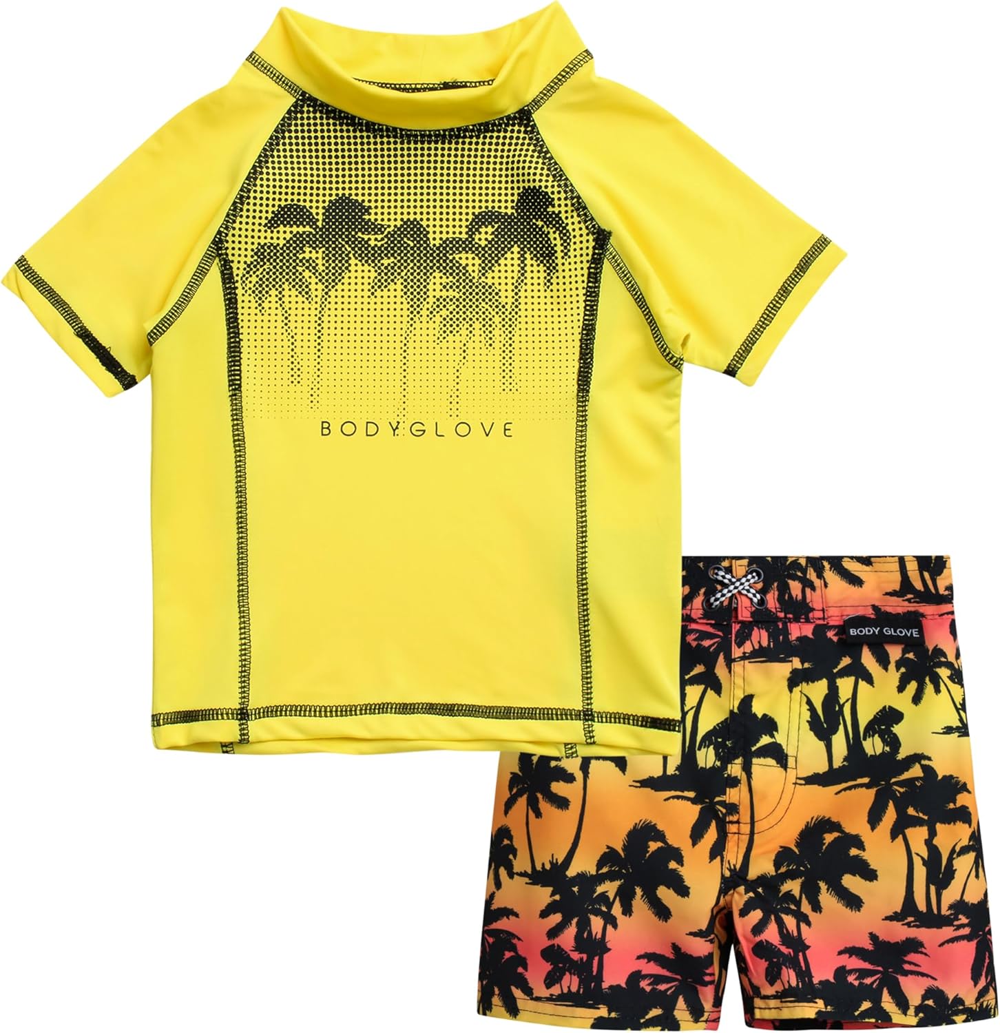Body Glove Toddler Rash Guard Swim Set for Boys